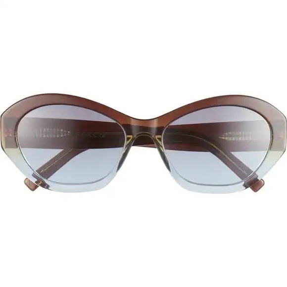 NWT GIVENCHY Gv Day Cat Eye Sunglasses 57mm - Brown
Denim - Picture 14 of 15